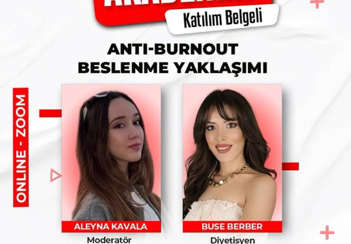 Anti-Burnout Beslenme Yaklaşımı Eğitimi 