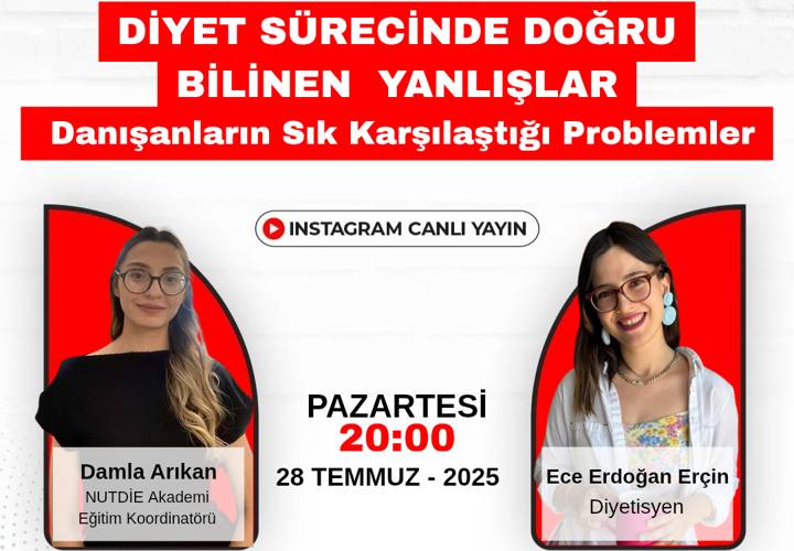Diyet Sürecinde Doğru Bilinen Yanlışlar - Dyt. Ece Erdoğan Erçin