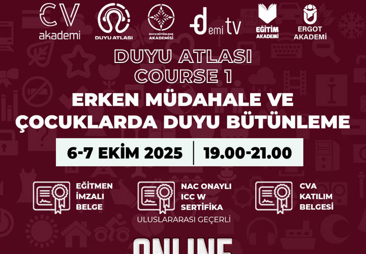 Duyu Atlası 1 - Erken Müdahale ve Çocuklarda Duyu Bütünleme Eğitim Programı