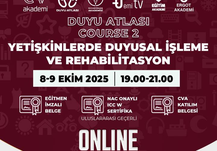 Duyu Atlası 2 - Yetişkinlerde Duyusal İşleme Ve Rehabilitasyon
