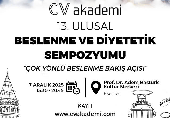 İstanbul 13. Ulusal Beslenme ve Diyetetik Sempozyumu