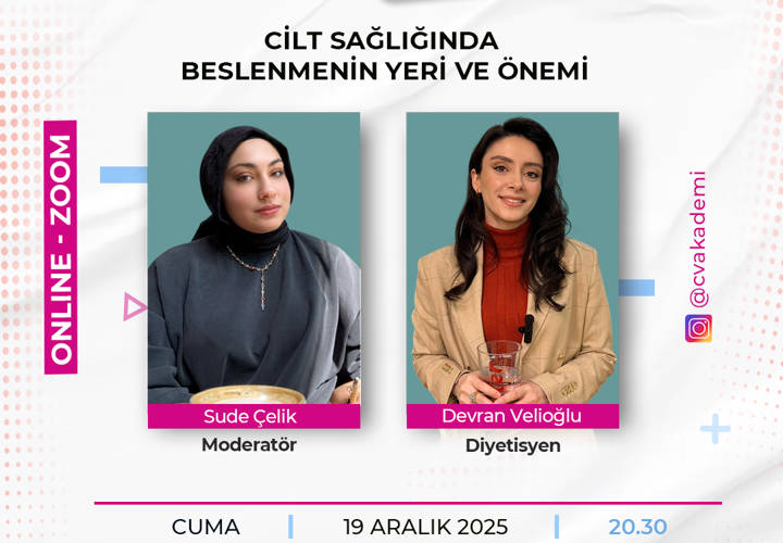 Nutdie Akademik: Cilt Sağlığında Beslenmenin Yeri ve Önemi - Dyt. Devran Velioğlu