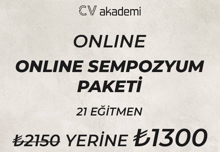 ONLINE SEMPOZYUM PAKETİ