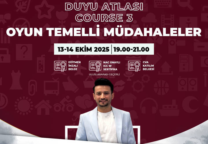 Video Eğitim - Duyu Atlası 3 - Oyun Temelli Müdahaleler