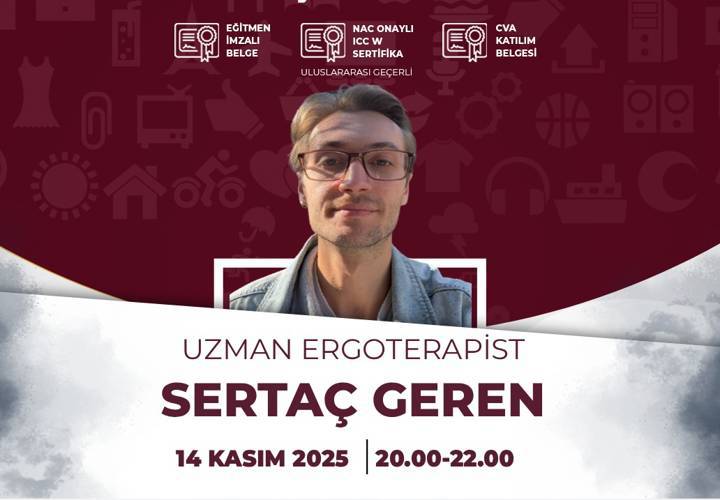 Video Eğitim - Otizm Spektrum Bozukluğunda Duyusal İşlemleme Problemleri ve Koordinasyon Güçlükleri: Tanılama Sonrası Müdahale Planının Oluşturulması - Uzm. Erg. Sertaç Geren