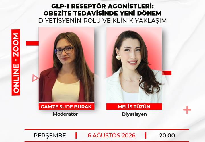 Nutdie Akademik - İmuneks Farma GLP-1 Reseptör Agonistleri: Obezite Tedavisinde Yeni Dönem – Diyetisyenin Rolü ve Klinik Yaklaşım