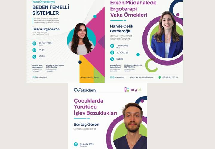 ERGOTERAPİ ONLİNE EĞİTİM PAKETİ