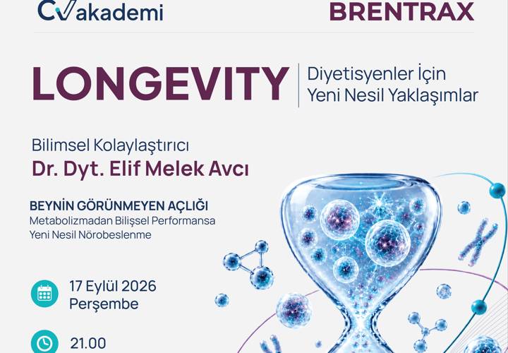 ONLINE - LONGEVITY | DİYETİSYENLER İÇİN YENİ NESİL YAKLAŞIMLAR