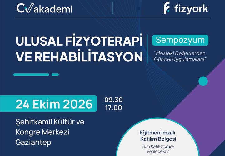 ULUSAL FİZYOTERAPİ VE REHABİLİTASYON SEMPOZYUMU