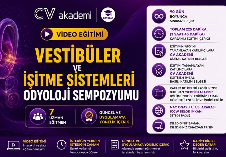 Video Eğitim - VİSOD 2026 | Online Odyoloji Sempozyumu